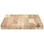Estantes flotantes 2 uds madera acacia sin tratar 80x40x4 cm by , Shelves and shelves - Ref: Foro24-3279476, Price: 124,13 €,...