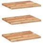 Estantes flotantes 3 uds madera acacia acabado aceite 40x30x2cm by , Shelves and shelves - Ref: Foro24-3279525, Price: 53,81 ...