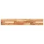 Estante flotante 2 uds madera acacia acabado aceite 120x20x4 cm de , Estantes y estanterías - Ref: Foro24-3279592, Precio: 10...
