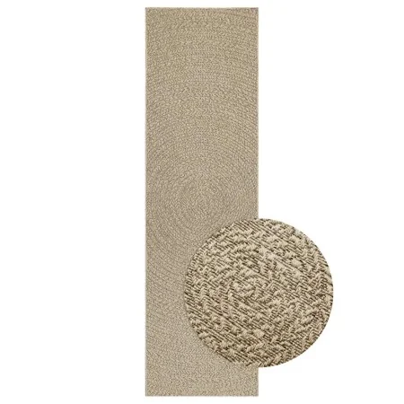 Alfombra ZIZUR apariencia yute interior exterior beige 80x250cm von , Teppiche - Ref: Foro24-4010404, Preis: 61,87 €, Rabatt: %