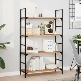 Estante flotante madera acacia maciza acabado aceite 80x30x2 cm by , Shelves and shelves - Ref: Foro24-3279531, Price: 35,65 ...