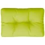 Cojín para sofá de palets de tela verde claro 60x40x12 cm by , Cushions for chairs and sofas - Ref: Foro24-360568, Price: 21,...