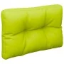 Cojín para sofá de palets de tela verde claro 60x40x12 cm by , Cushions for chairs and sofas - Ref: Foro24-360568, Price: 21,...