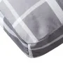 Cojines para palets 2 unidades tela a cuadros gris by , Cushions for chairs and sofas - Ref: Foro24-360659, Price: 29,54 €, D...
