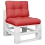 Cojines para palets 2 unidades tela rojo von , Kissen für Stühle und Sofas - Ref: Foro24-360673, Preis: 38,47 €, Rabatt: %