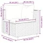 Set de sofás de jardín 11 pzas cojines ratán sintético marrón by , Garden sets - Ref: Foro24-3308358, Price: 811,43 €, Discou...