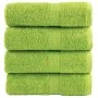 Toallas SOLUND 4 uds verde manzana 30x30 cm 600 gsm by , Towels - Ref: Foro24-137492, Price: 15,86 €, Discount: %