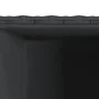 Jardinera de ratán sintético negra 40x40x80 cm by , Pots and planters - Ref: Foro24-366413, Price: 75,08 €, Discount: %