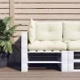 Cojines para sofá de palets 3 unidades tela crema by , Cushions for chairs and sofas - Ref: Foro24-360858, Price: 54,09 €, Di...