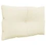 Cojines para sofá de palets 3 unidades tela crema by , Cushions for chairs and sofas - Ref: Foro24-360858, Price: 54,09 €, Di...