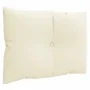 Cojines para sofá de palets 3 unidades tela crema by , Cushions for chairs and sofas - Ref: Foro24-360858, Price: 54,09 €, Di...