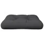 Cojín para sofá de palets de tela negro 60x61,5x10 cm by , Cushions for chairs and sofas - Ref: Foro24-360885, Price: 18,34 €...
