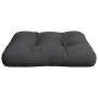 Cojín para sofá de palets de tela negro 60x61,5x10 cm by , Cushions for chairs and sofas - Ref: Foro24-360885, Price: 18,34 €...