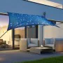 HI Toldo solar con 100 LED azul claro 2x3 m de HI, Sombrillas - Ref: Foro24-435328, Precio: 74,14 €, Descuento: %