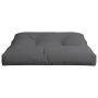 Cojín para sofá de palets de tela gris 80x80x12 cm by , Cushions for chairs and sofas - Ref: Foro24-360491, Price: 38,26 €, D...