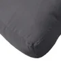 Cojín para sofá de palets de tela gris 80x80x12 cm by , Cushions for chairs and sofas - Ref: Foro24-360491, Price: 38,26 €, D...
