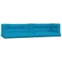 Cojines para sofá de palets 5 unidades tela azul by , Cushions for chairs and sofas - Ref: Foro24-360781, Price: 111,86 €, Di...