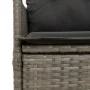 Set comedor jardín 9 pzas y cojines ratán sintético gris by , Garden sets - Ref: Foro24-3276746, Price: 1,00 €, Discount: %