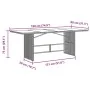 Set comedor jardín 9 pzas y cojines ratán sintético gris by , Garden sets - Ref: Foro24-3276746, Price: 1,00 €, Discount: %