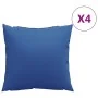 Cojines de sofá 4 unidades tela azul royal 60x60 cm by , Cushions for chairs and sofas - Ref: Foro24-360413, Price: 52,57 €, ...