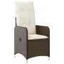 Set de mesa y sillas jardín 7 pzas con cojines ratán PE marrón by , Garden sets - Ref: Foro24-3277067, Price: 913,73 €, Disco...