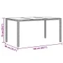 Set de mesa y sillas jardín 7 pzas con cojines ratán PE marrón by , Garden sets - Ref: Foro24-3277067, Price: 913,73 €, Disco...