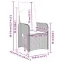 Set de mesa y sillas jardín 7 pzas con cojines ratán PE marrón by , Garden sets - Ref: Foro24-3277067, Price: 913,73 €, Disco...