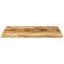 Tablero de mesa rectangular madera mango rugosa 100x80x3,8 cm by , Table tops - Ref: Foro24-371417, Price: 119,69 €, Discount: %