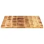 Tablero de mesa rectangular madera mango rugosa 100x80x3,8 cm by , Table tops - Ref: Foro24-371417, Price: 119,69 €, Discount: %