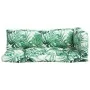 Cojines para palets 3 unidades tela estampado de hojas by , Cushions for chairs and sofas - Ref: Foro24-360956, Price: 59,63 ...