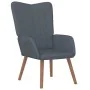 Sillón de relax de terciopelo gris oscuro | Tu tienda online para hogar, jardín y más Foro24.es