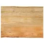 Tablero de mesa borde natural madera maciza mango 90x60x3,8 cm by , Table tops - Ref: Foro24-370741, Price: 86,70 €, Discount: %