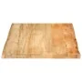 Tablero de mesa borde natural madera maciza mango 90x60x3,8 cm by , Table tops - Ref: Foro24-370741, Price: 86,70 €, Discount: %
