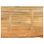 Tablero de mesa borde natural madera maciza mango 90x60x3,8 cm by , Table tops - Ref: Foro24-370741, Price: 86,70 €, Discount: %