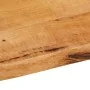 Tablero de mesa borde natural madera maciza mango 90x60x3,8 cm by , Table tops - Ref: Foro24-370741, Price: 86,70 €, Discount: %