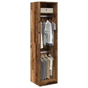 Armario de madera de ingeniería roble envejecido 50x50x200 cm by , Wardrobes - Ref: Foro24-3307790, Price: 143,57 €, Discount: %