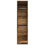 Armario de madera de ingeniería roble envejecido 50x50x200 cm de , Armarios roperos - Ref: Foro24-3307790, Precio: 143,54 €, ...