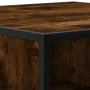 Mesa de centro de madera de ingeniería y metal roble ahumado von , Couchtisch - Ref: Foro24-848776, Preis: 79,81 €, Rabatt: %