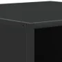 Mesa de centro madera de ingeniería y metal negro 80x80x30 cm by , Coffee table - Ref: Foro24-848769, Price: 66,90 €, Discoun...
