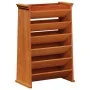 Jardinera hierbas 6 niveles madera maciza marrón 69x40x101,5 cm by , Pots and planters - Ref: Foro24-855055, Price: 136,00 €,...