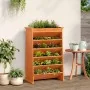 Jardinera hierbas 6 niveles madera maciza marrón 69x40x101,5 cm by , Pots and planters - Ref: Foro24-855055, Price: 136,00 €,...