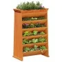 Jardinera hierbas 6 niveles madera maciza marrón 69x40x101,5 cm by , Pots and planters - Ref: Foro24-855055, Price: 136,00 €,...