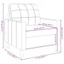 Juego de sofás 3 piezas tela marrón von , Sofas - Ref: Foro24-3278290, Preis: 616,98 €, Rabatt: %