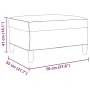 Juego de sofás con reposapiés 3 piezas tela crema by , Sofas - Ref: Foro24-3278329, Price: 538,70 €, Discount: %