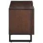 Mueble de TV madera maciza mango marrón 100x34x46 cm by , CD and DVD storage - Ref: Foro24-377506, Price: 139,13 €, Discount: %