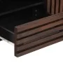 Mueble de TV madera maciza mango marrón 100x34x46 cm by , CD and DVD storage - Ref: Foro24-377506, Price: 139,13 €, Discount: %