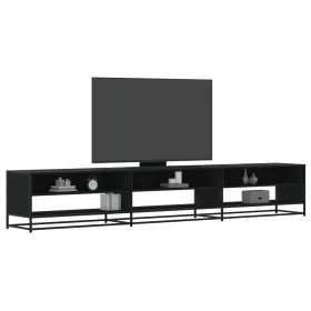Mueble de TV madera de ingeniería negro 270x40x46 cm von , TV-Möbel - Ref: Foro24-3300810, Preis: 155,24 €, Rabatt: %