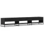 Mueble de TV madera de ingeniería negro 270x40x46 cm by , TV Furniture - Ref: Foro24-3300810, Price: 155,46 €, Discount: %