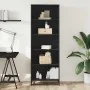 Estantería de madera de ingeniería negra 60x35x170,5 cm de , Librerías y estanterías - Ref: Foro24-3300850, Precio: 110,15 €,...