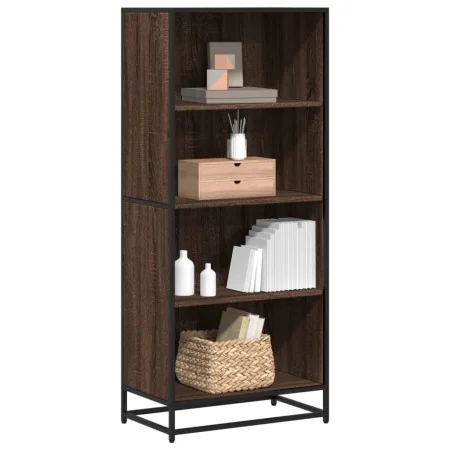 Estantería de madera de ingeniería marrón roble 60x35x139 cm by , Bookcases and shelves - Ref: Foro24-3300844, Price: 97,84 €...